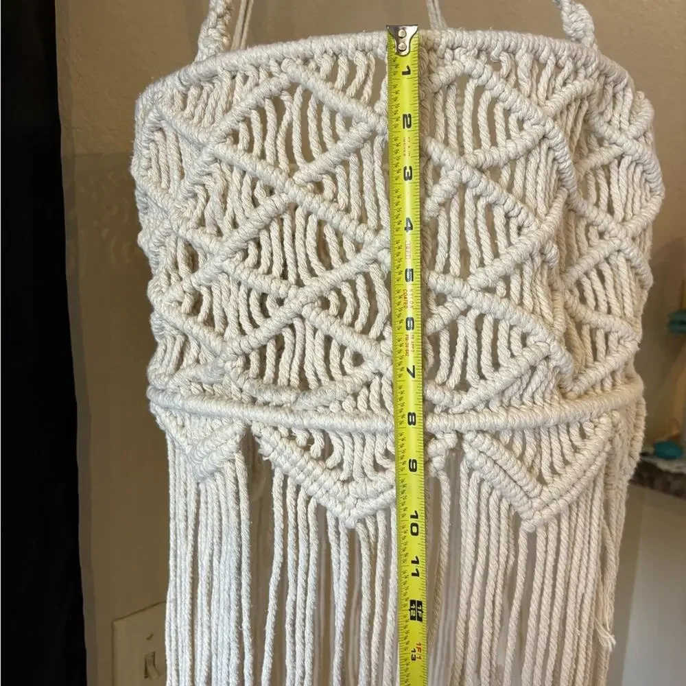 Pottery Barn unbranded macrame